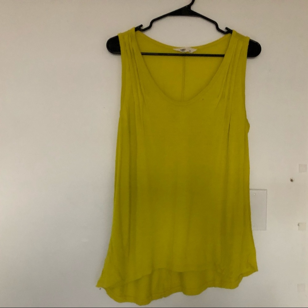 Lime green tank